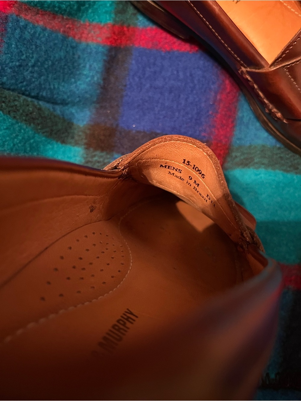 Johnston & Murphy Brown Leather Tassel Loafers 9M - Picture 2 of 3